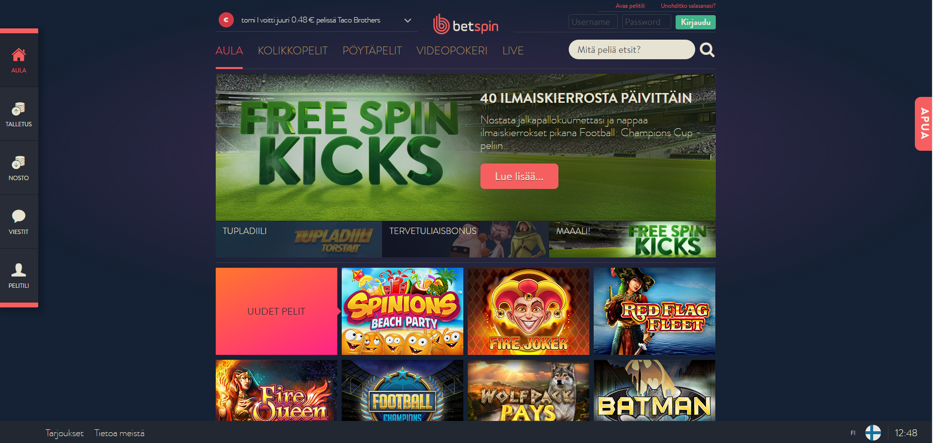 betspin netti.poker