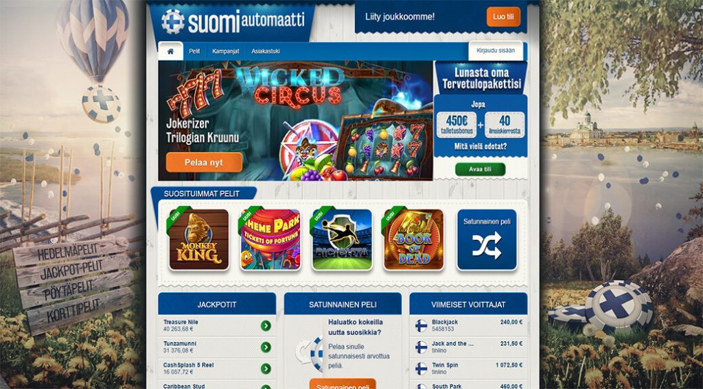 Suomiautomaatti netticasino